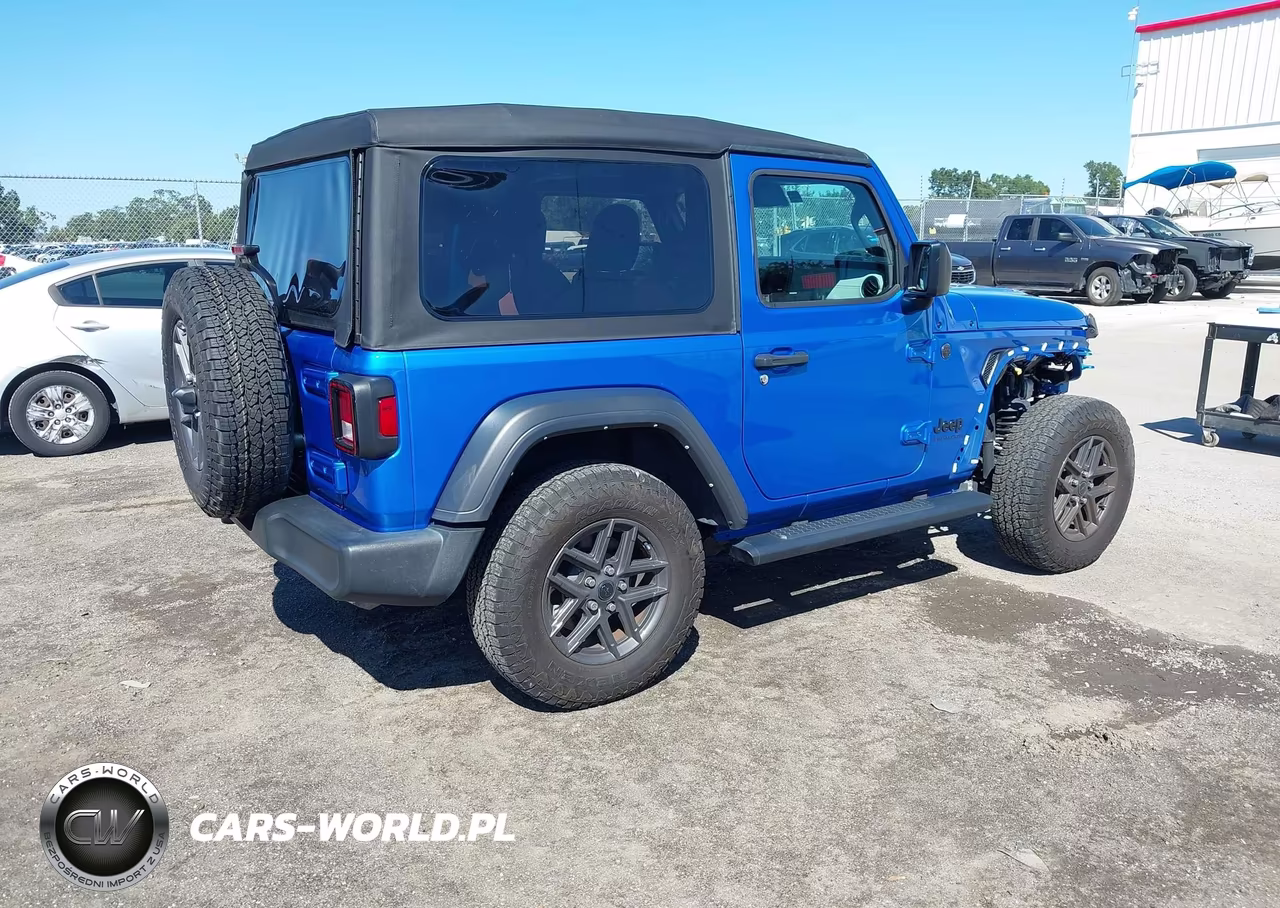 2025 Jeep Wrangler 2-Door Sport S 4X4 VIN:1C4PJXAN1SW506712 - 4