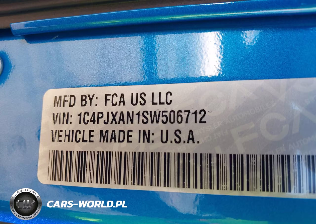 2025 Jeep Wrangler 2-Door Sport S 4X4 VIN:1C4PJXAN1SW506712 - 9