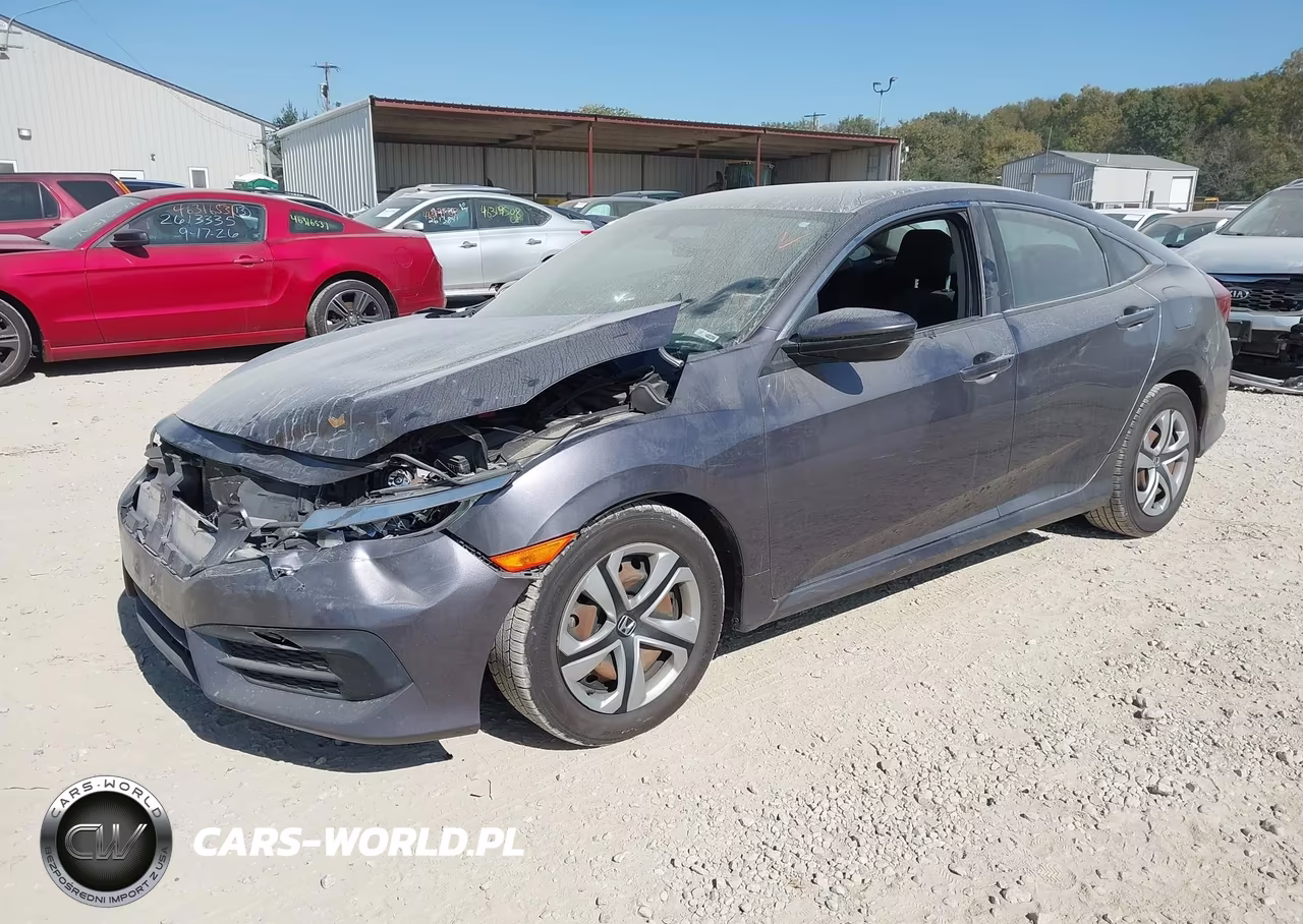 2017 Honda Civic Lx VIN:19XFC2F5XHE007721 - 2