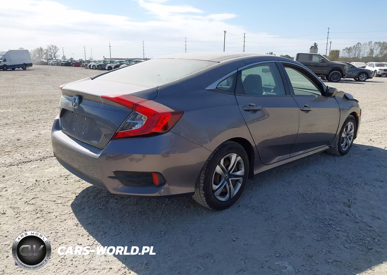 2017 Honda Civic Lx VIN:19XFC2F5XHE007721 - 4