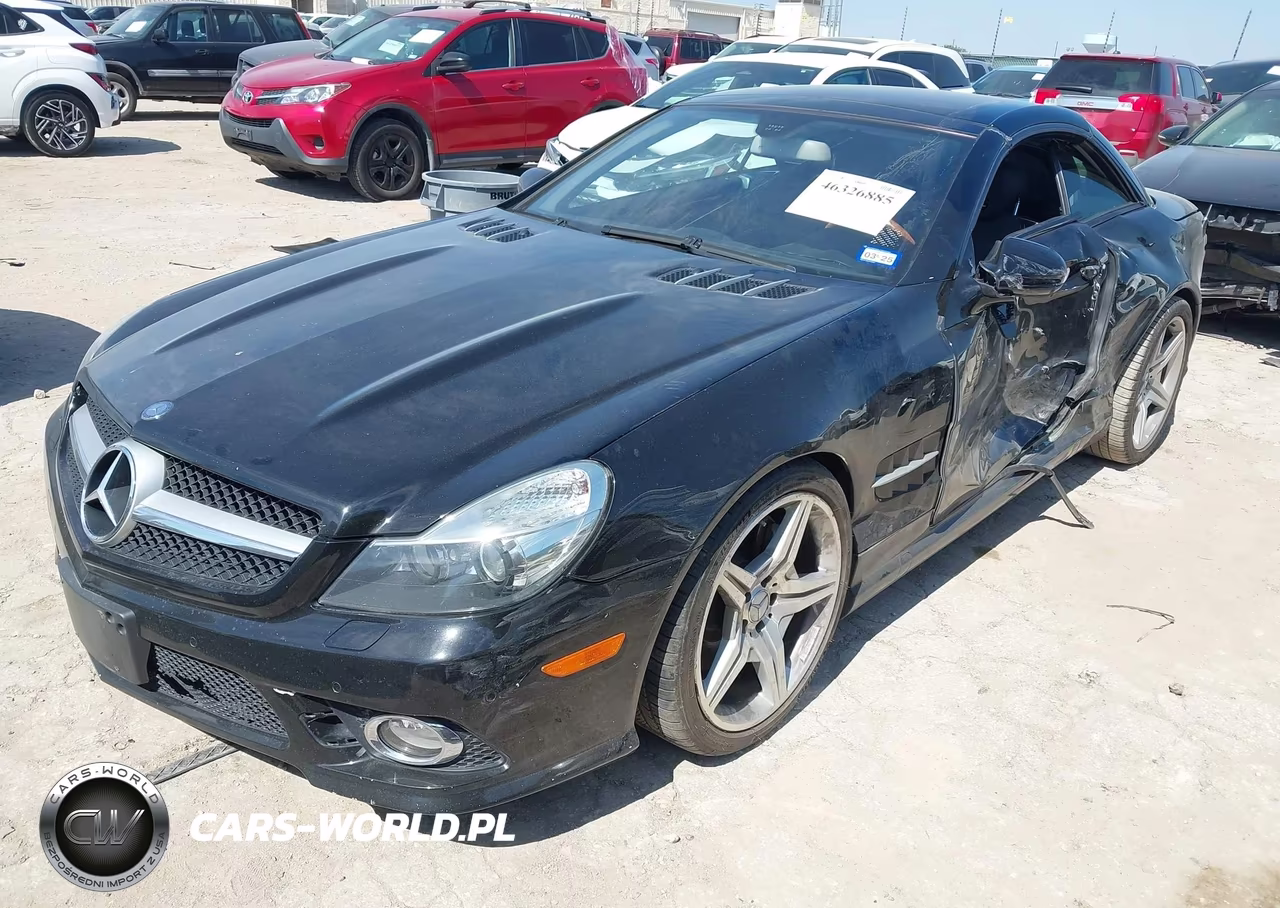 2009 Mercedes-Benz Sl 550 VIN:WDBSK71F09F147037 - 2