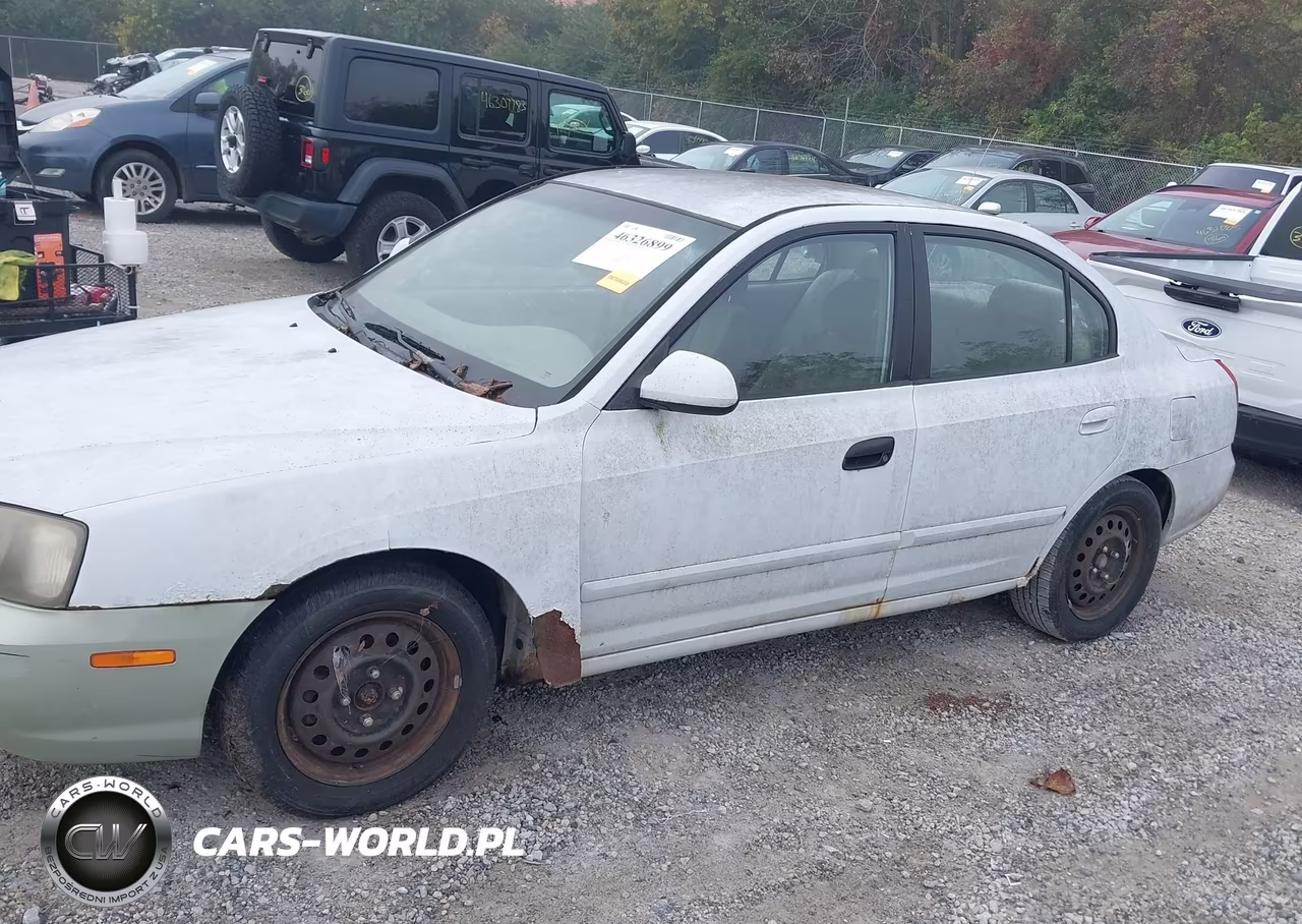 2001 Hyundai Elantra Gls VIN:KMHDN45D61U215832 - 12