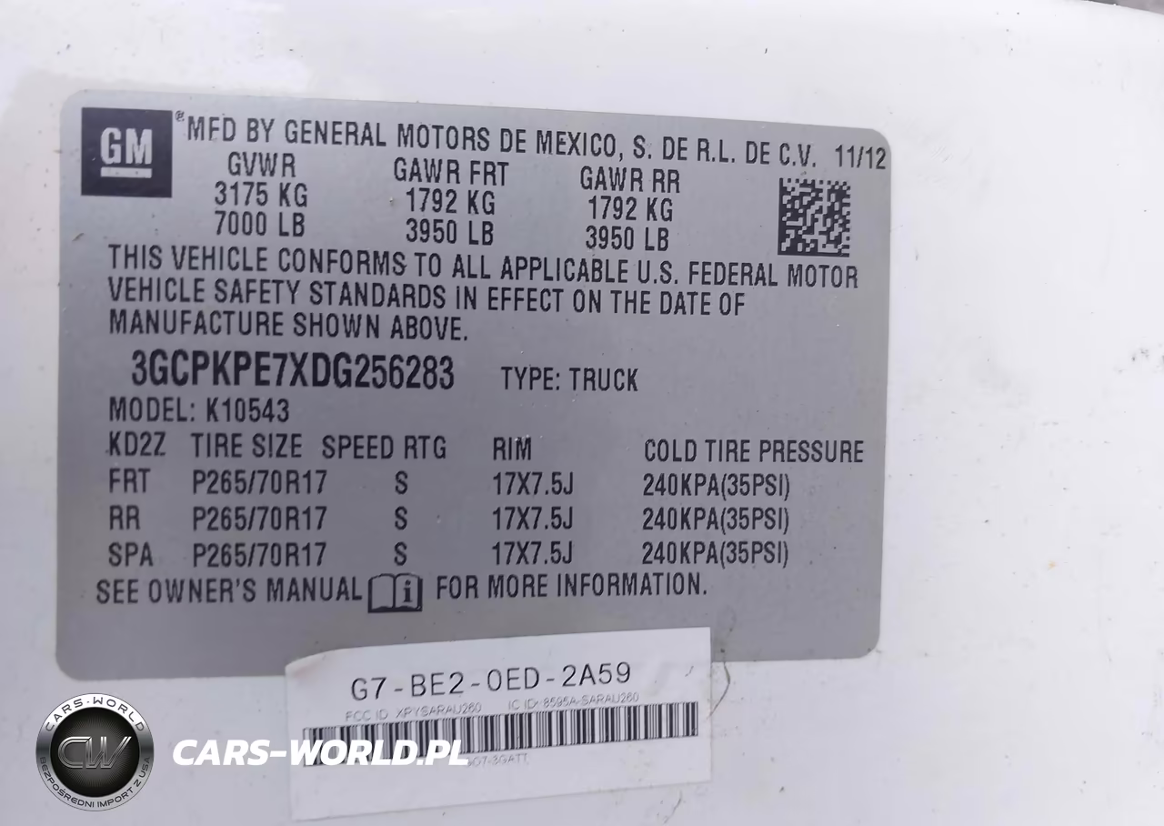 2013 Chevrolet Silverado 1500 Work Truck VIN:3GCPKPE7XDG256283 - 9