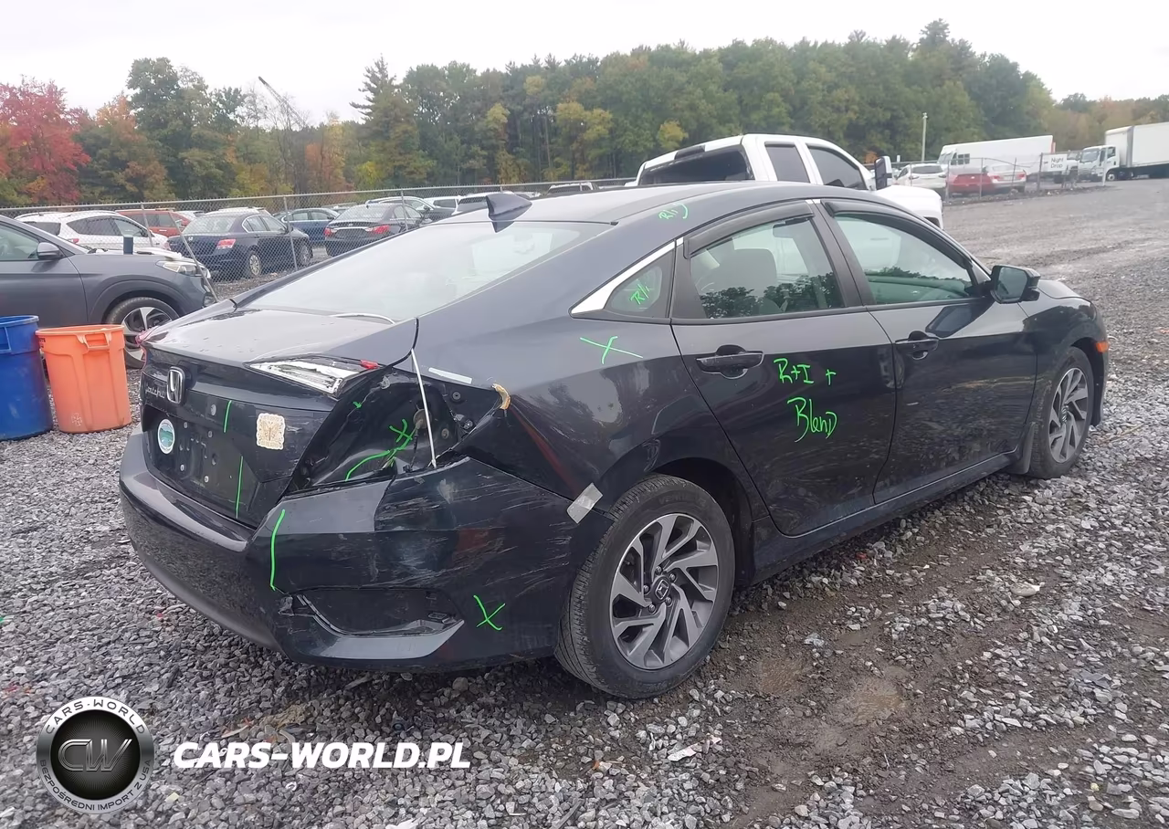 2018 Honda Civic Ex VIN:19XFC2F76JE204716 - 4