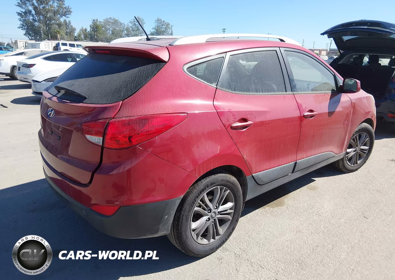 2014 Hyundai Tucson Se VIN:KM8JU3AG4EU840896 - 4