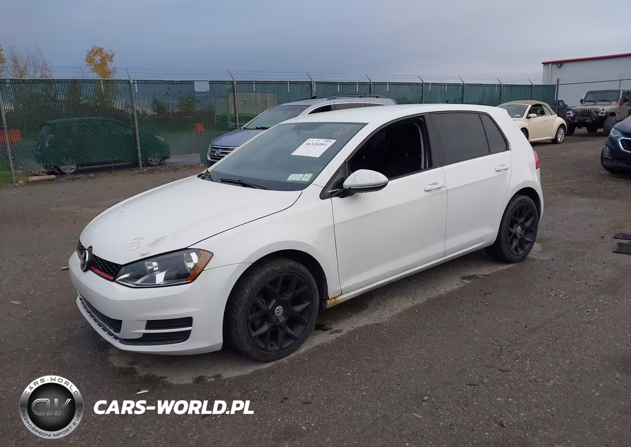 2015 Volkswagen Golf Tdi S 4-Door VIN:3VWRA7AU9FM101037 - 2