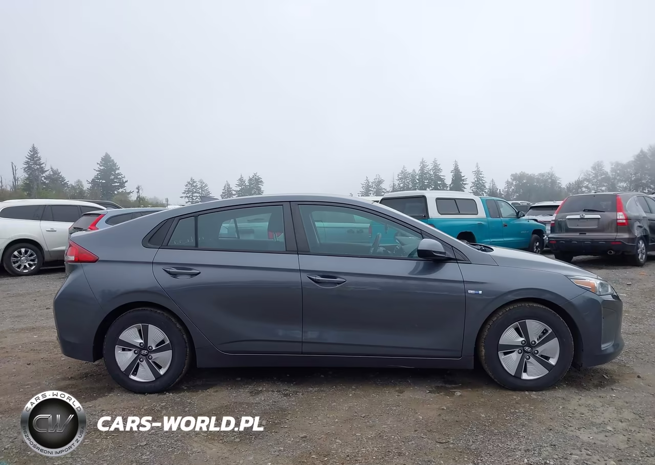 2018 Hyundai Ioniq Hybrid Blue VIN:KMHC65LC9JU076885 - 13