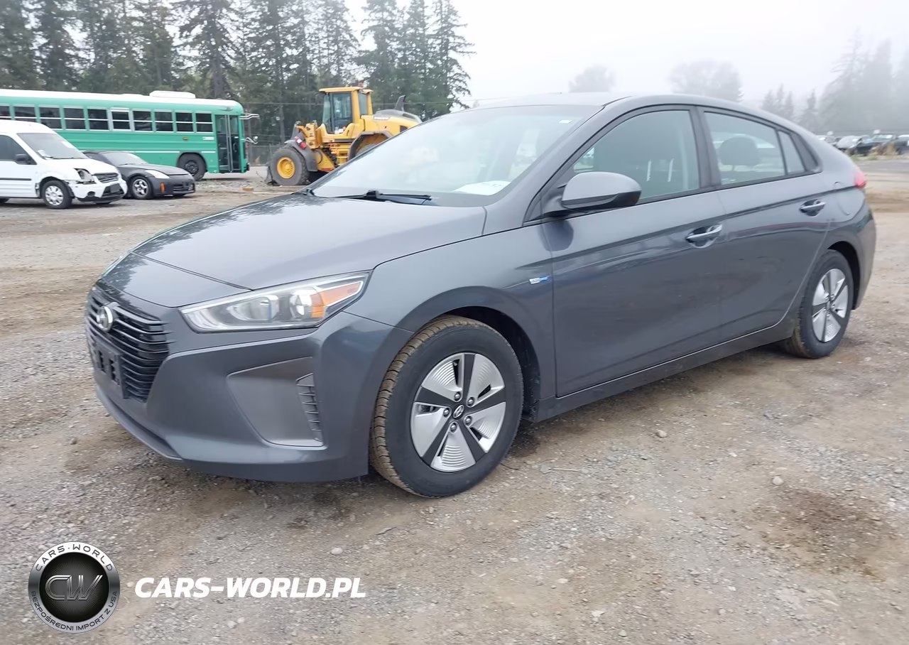 2018 Hyundai Ioniq Hybrid Blue VIN:KMHC65LC9JU076885 - 2