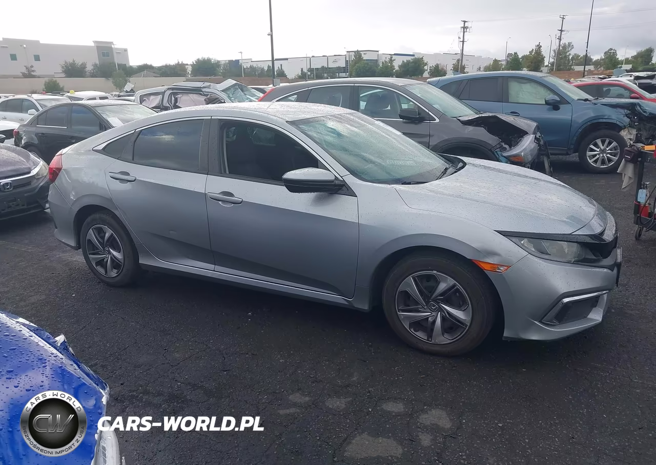 2020 Honda Civic Lx VIN:2HGFC2F63LH570827 - 14