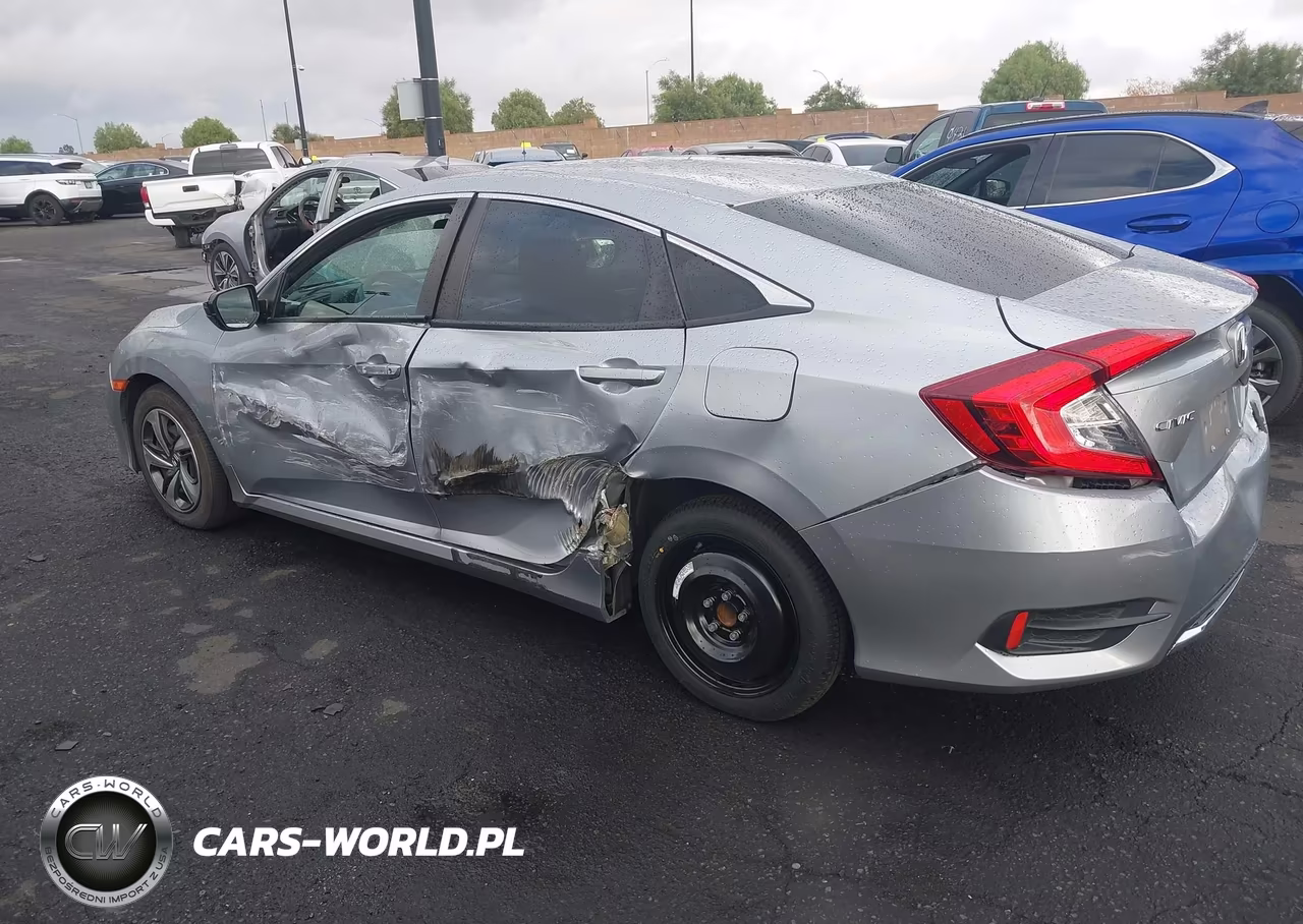 2020 Honda Civic Lx VIN:2HGFC2F63LH570827 - 15