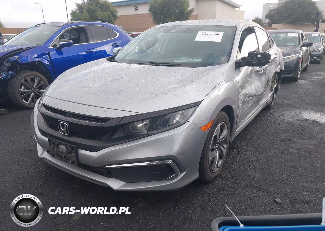 2020 Honda Civic Lx VIN:2HGFC2F63LH570827 - 2