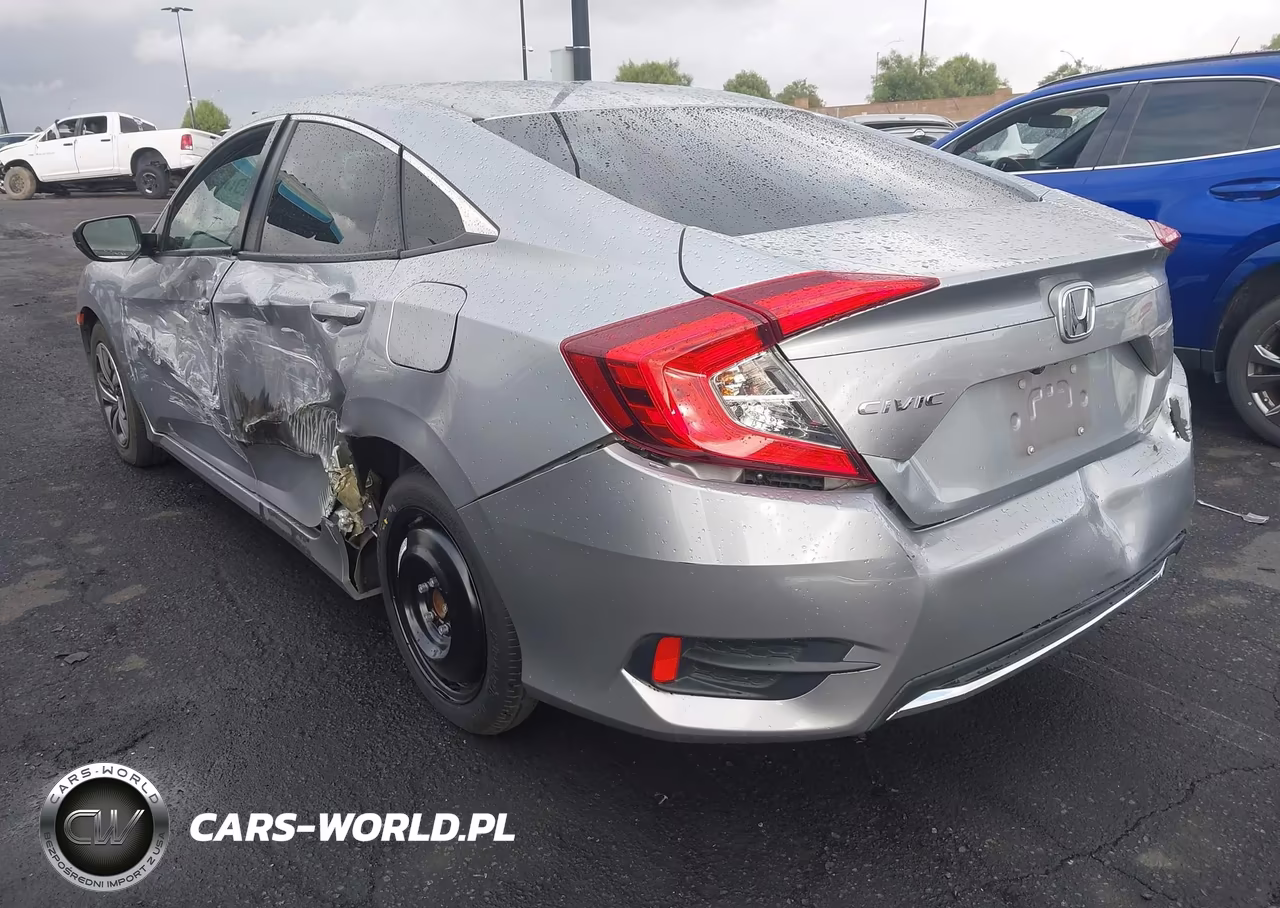 2020 Honda Civic Lx VIN:2HGFC2F63LH570827 - 3