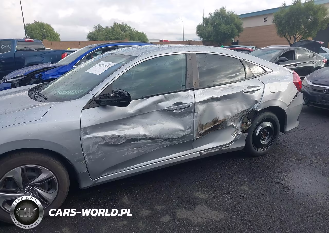2020 Honda Civic Lx VIN:2HGFC2F63LH570827 - 6