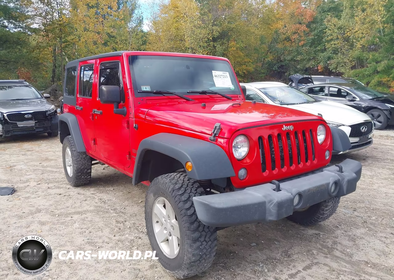 2018 Jeep Wrangler Jk Unlimited Sport 4X4 – zdjęcie 1 z 17