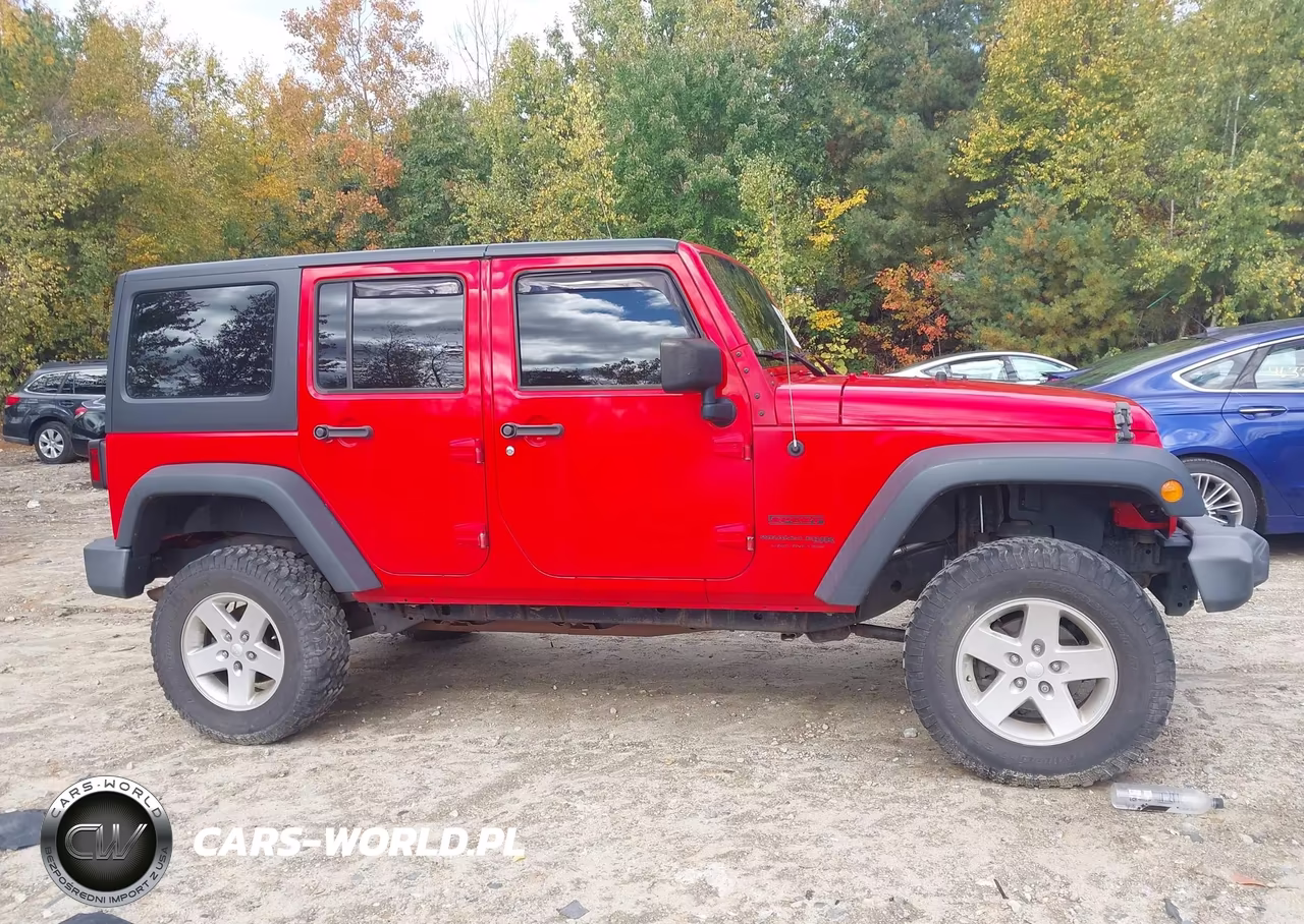 2018 Jeep Wrangler Jk Unlimited Sport 4X4 VIN:1C4BJWDGXJL802412 - 14