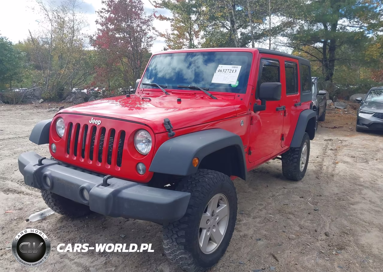 2018 Jeep Wrangler Jk Unlimited Sport 4X4 VIN:1C4BJWDGXJL802412 - 2
