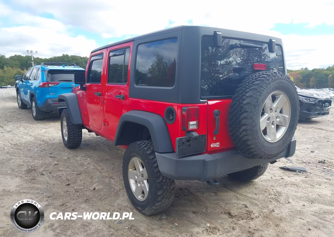 2018 Jeep Wrangler Jk Unlimited Sport 4X4 VIN:1C4BJWDGXJL802412 - 3
