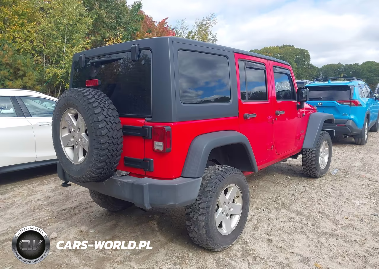 2018 Jeep Wrangler Jk Unlimited Sport 4X4 VIN:1C4BJWDGXJL802412 - 4