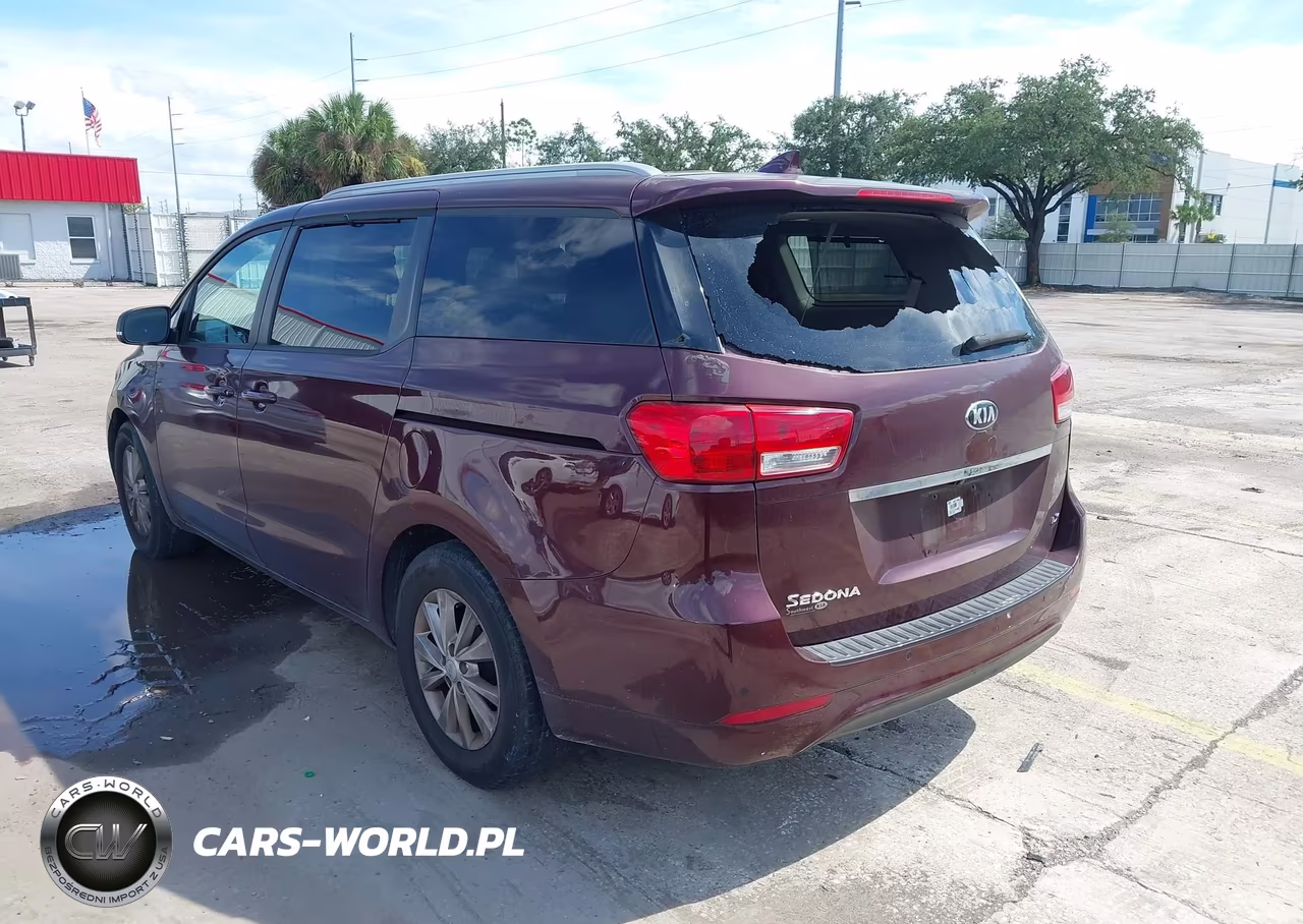 2017 Kia Sedona Lx VIN:KNDMB5C10H6281271 - 3