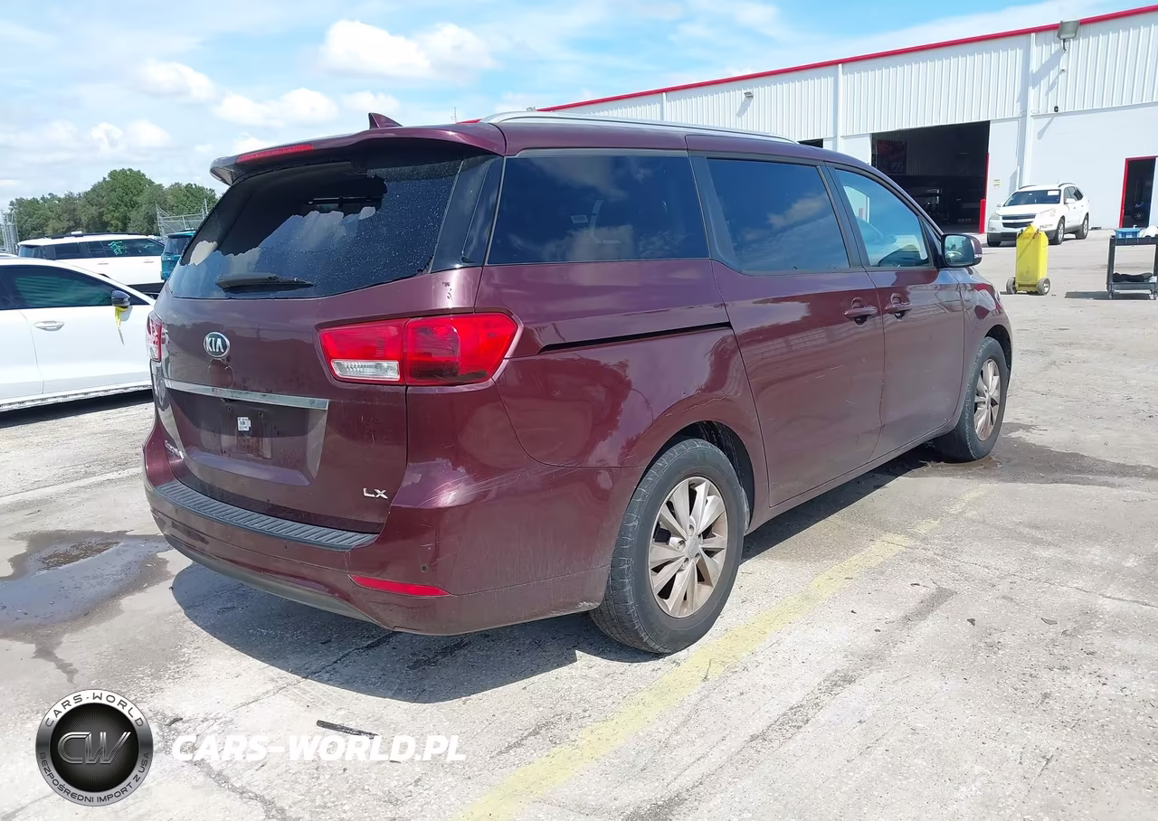 2017 Kia Sedona Lx VIN:KNDMB5C10H6281271 - 4