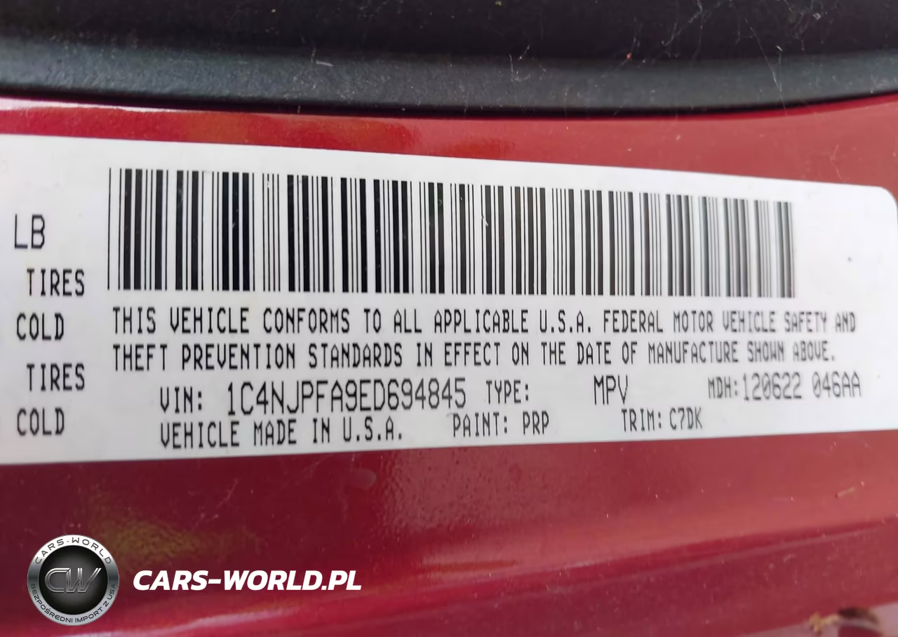 2014 Jeep Patriot Latitude VIN:1C4NJPFA9ED694845 - 9
