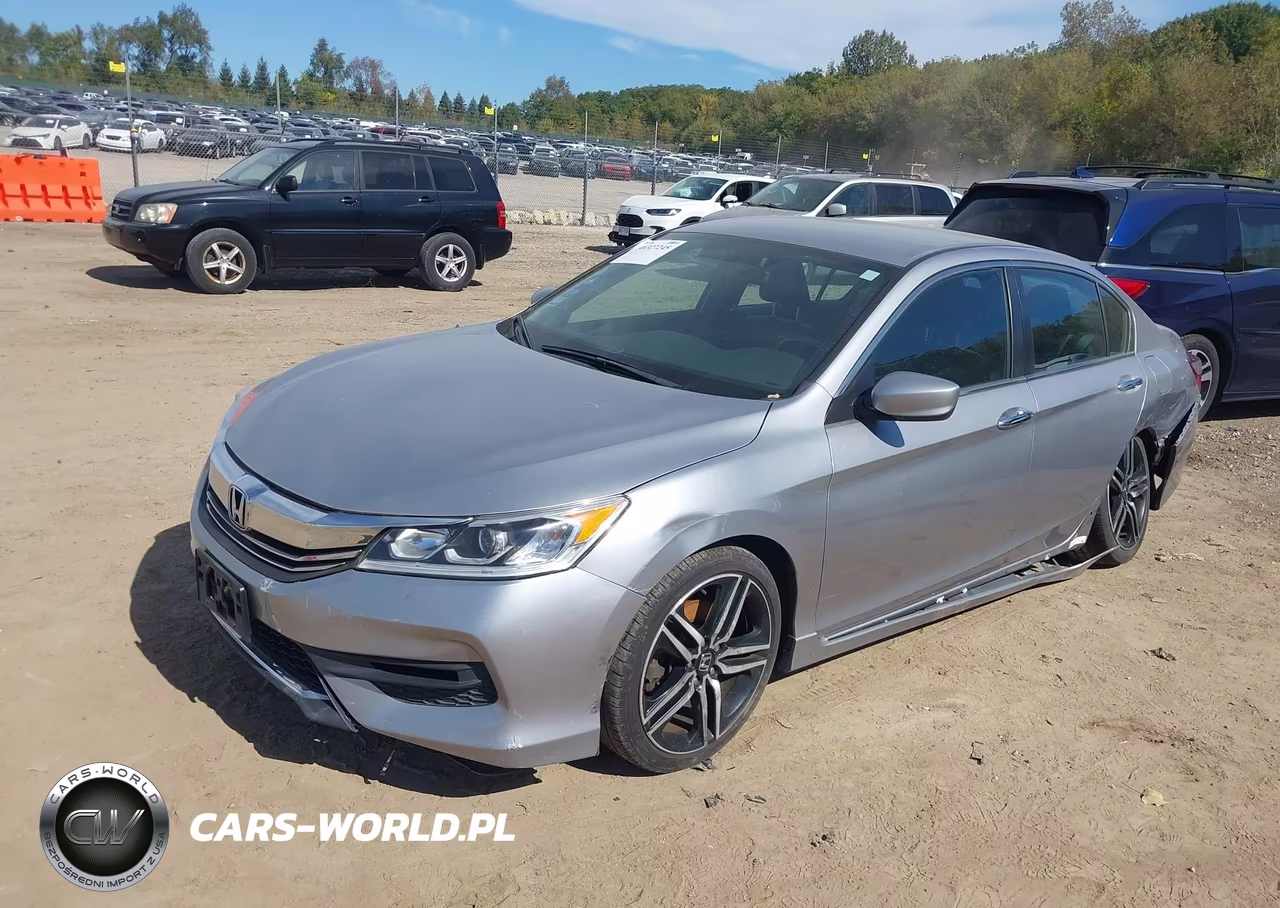 2017 Honda Accord Sport Se VIN:1HGCR2F1XHA022433 - 2