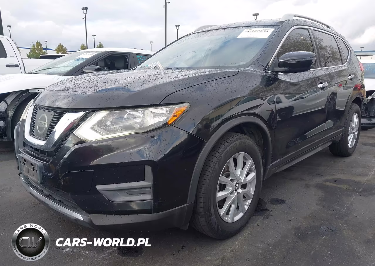 2017 Nissan Rogue Sv VIN:JN8AT2MT1HW398473 - 2