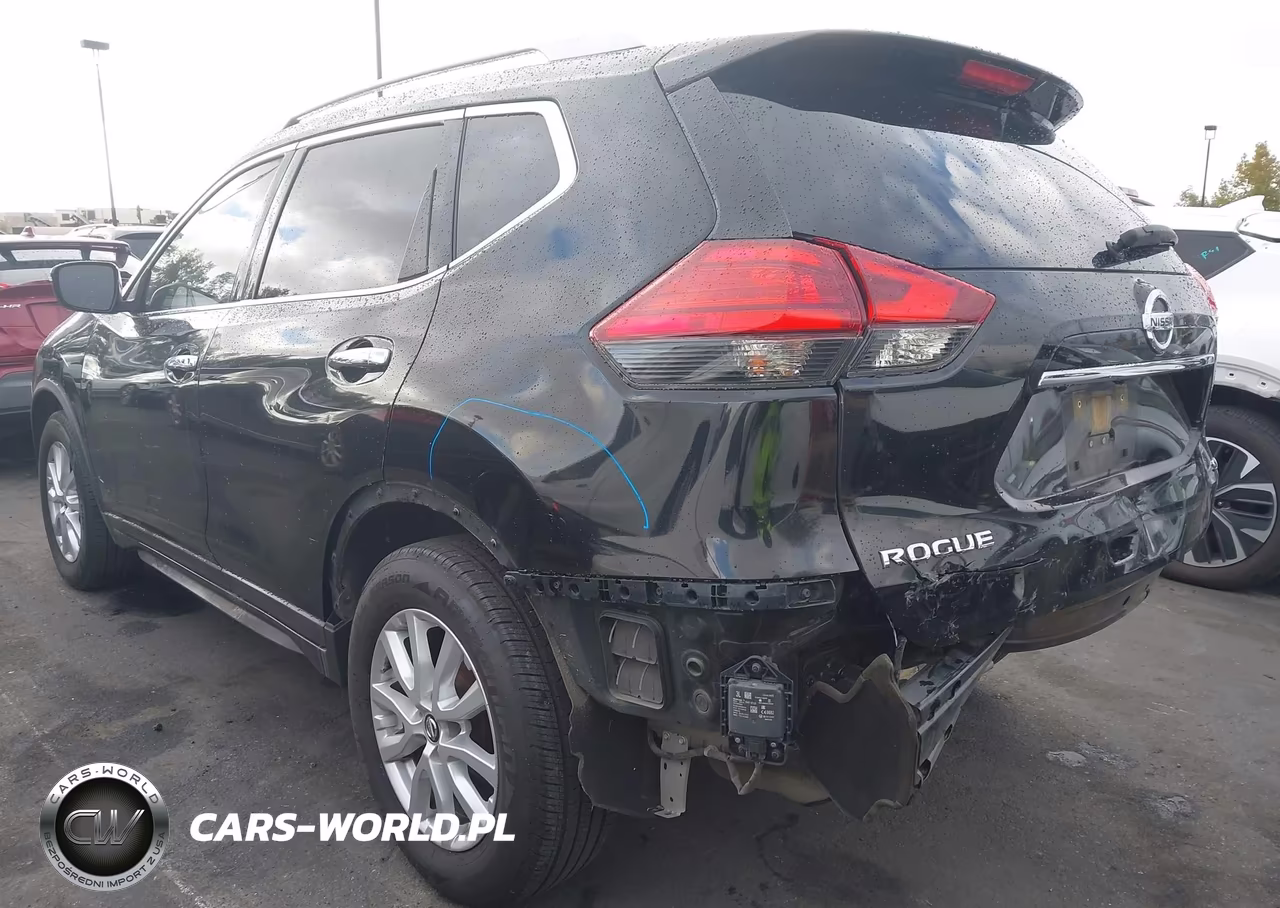 2017 Nissan Rogue Sv VIN:JN8AT2MT1HW398473 - 3