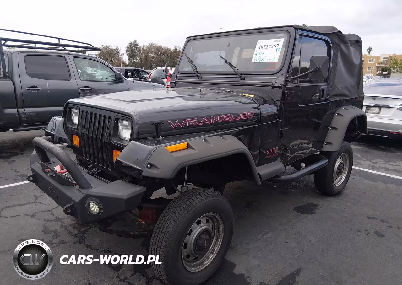 1992 Jeep Wrangler - Yj VIN:2J4FY29S9NJ531058 - 2