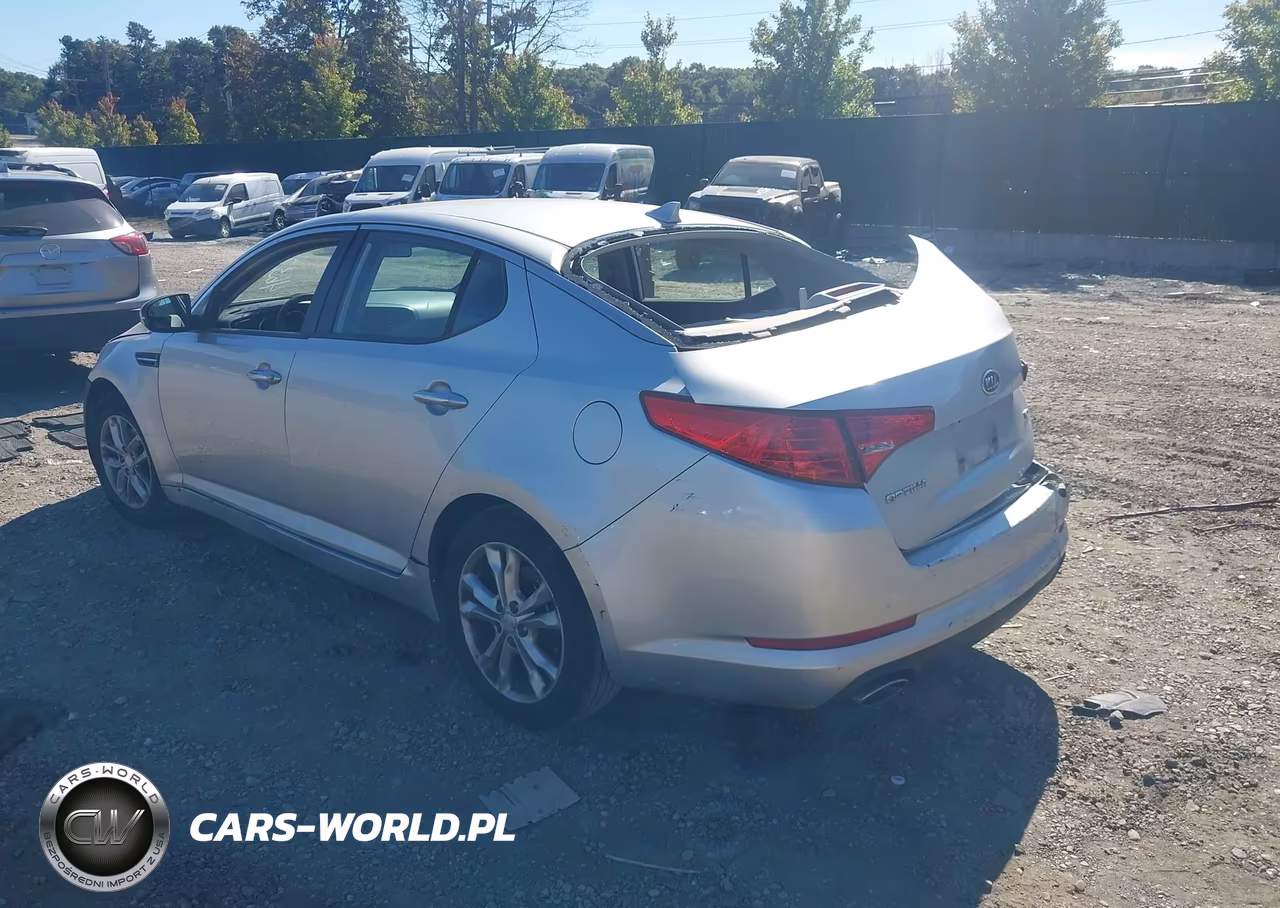 2012 Kia Optima Lx VIN:KNAGM4A7XC5298051 - 3