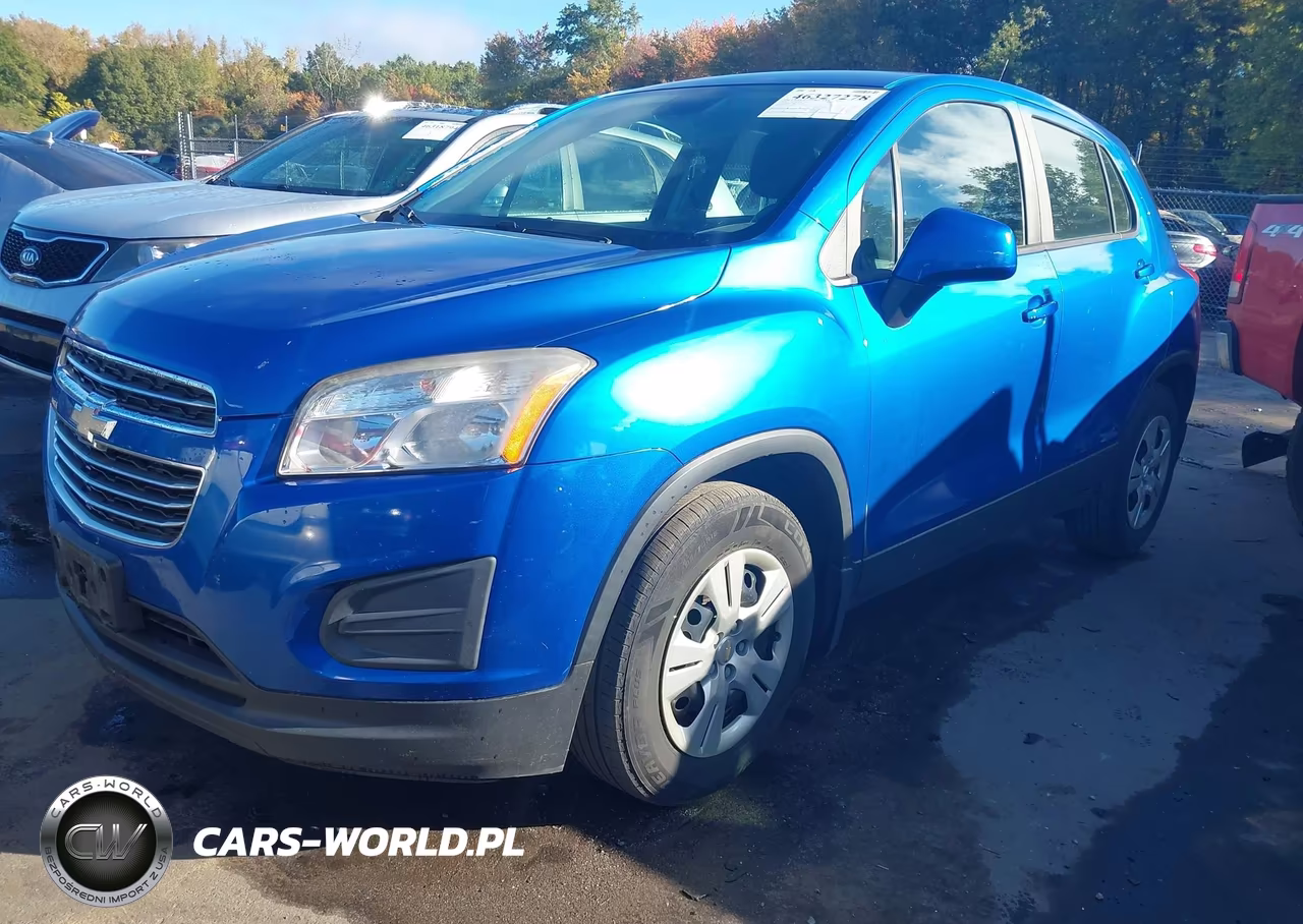 2015 Chevrolet Trax 1Ls VIN:KL7CJKSB6FB113904 - 2