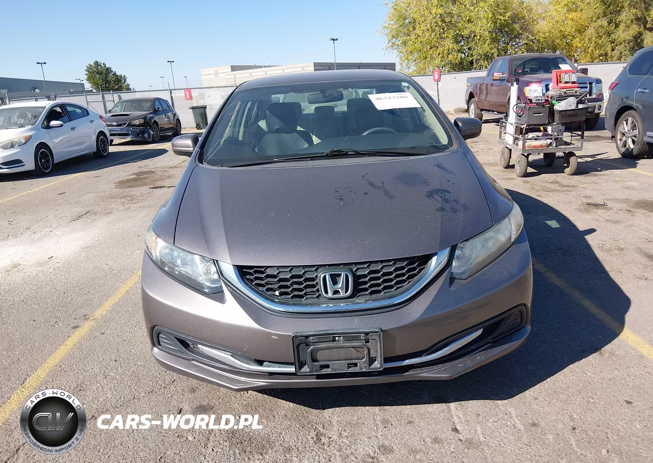 2014 Honda Civic Lx VIN:19XFB2F56EE265443 - 12