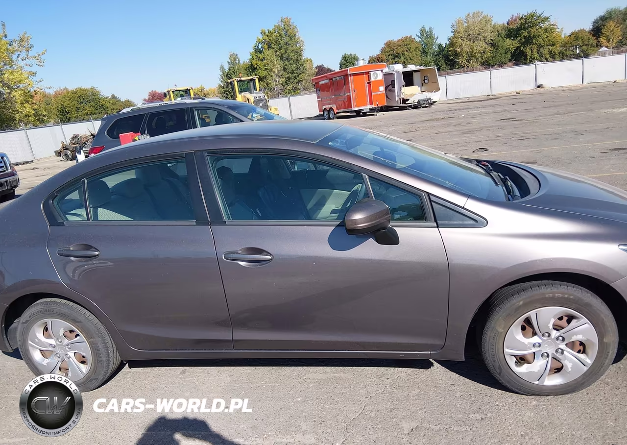 2014 Honda Civic Lx VIN:19XFB2F56EE265443 - 13