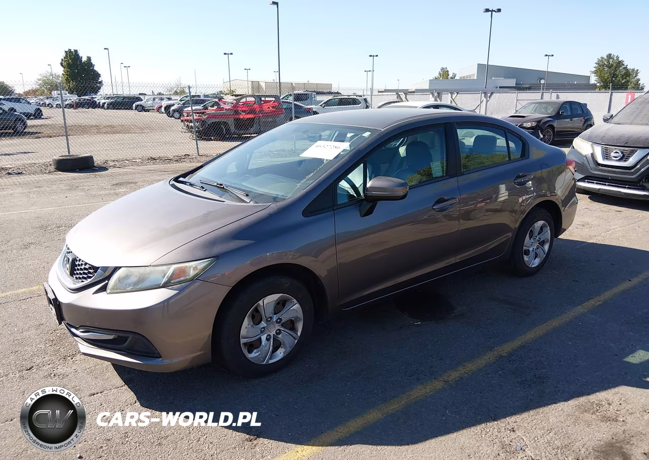 2014 Honda Civic Lx VIN:19XFB2F56EE265443 - 2
