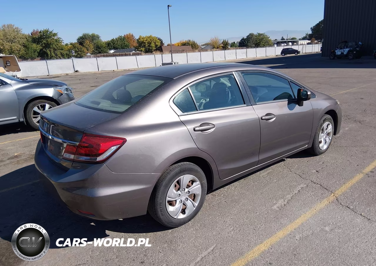 2014 Honda Civic Lx VIN:19XFB2F56EE265443 - 4