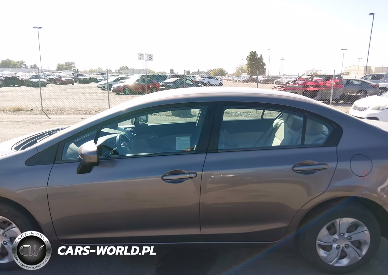 2014 Honda Civic Lx VIN:19XFB2F56EE265443 - 6
