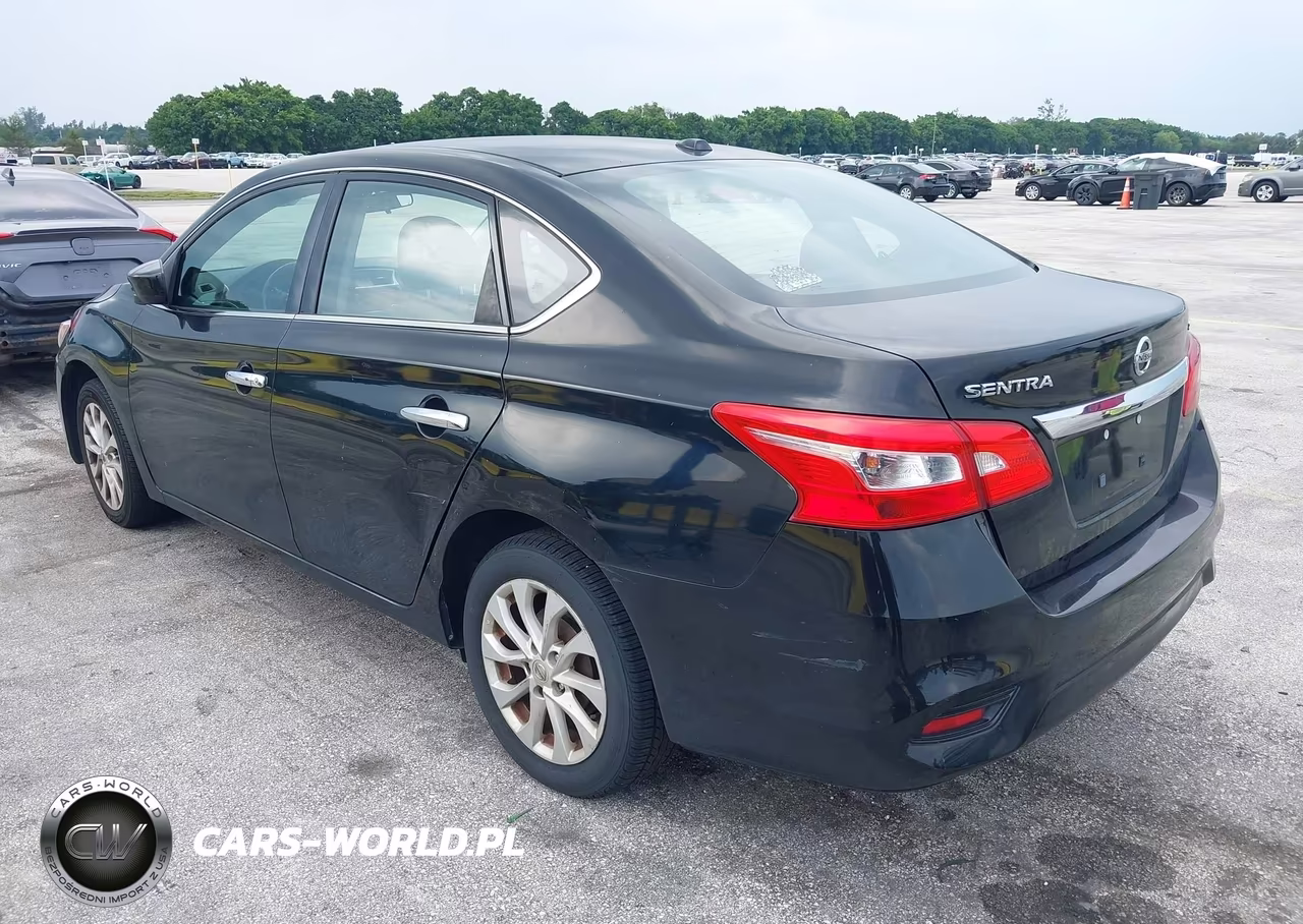 2018 Nissan Sentra Sv VIN:3N1AB7AP6JL651188 - 3