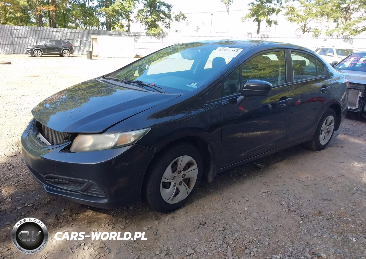 2015 Honda Civic Lx VIN:19XFB2F58FE072518 - 2