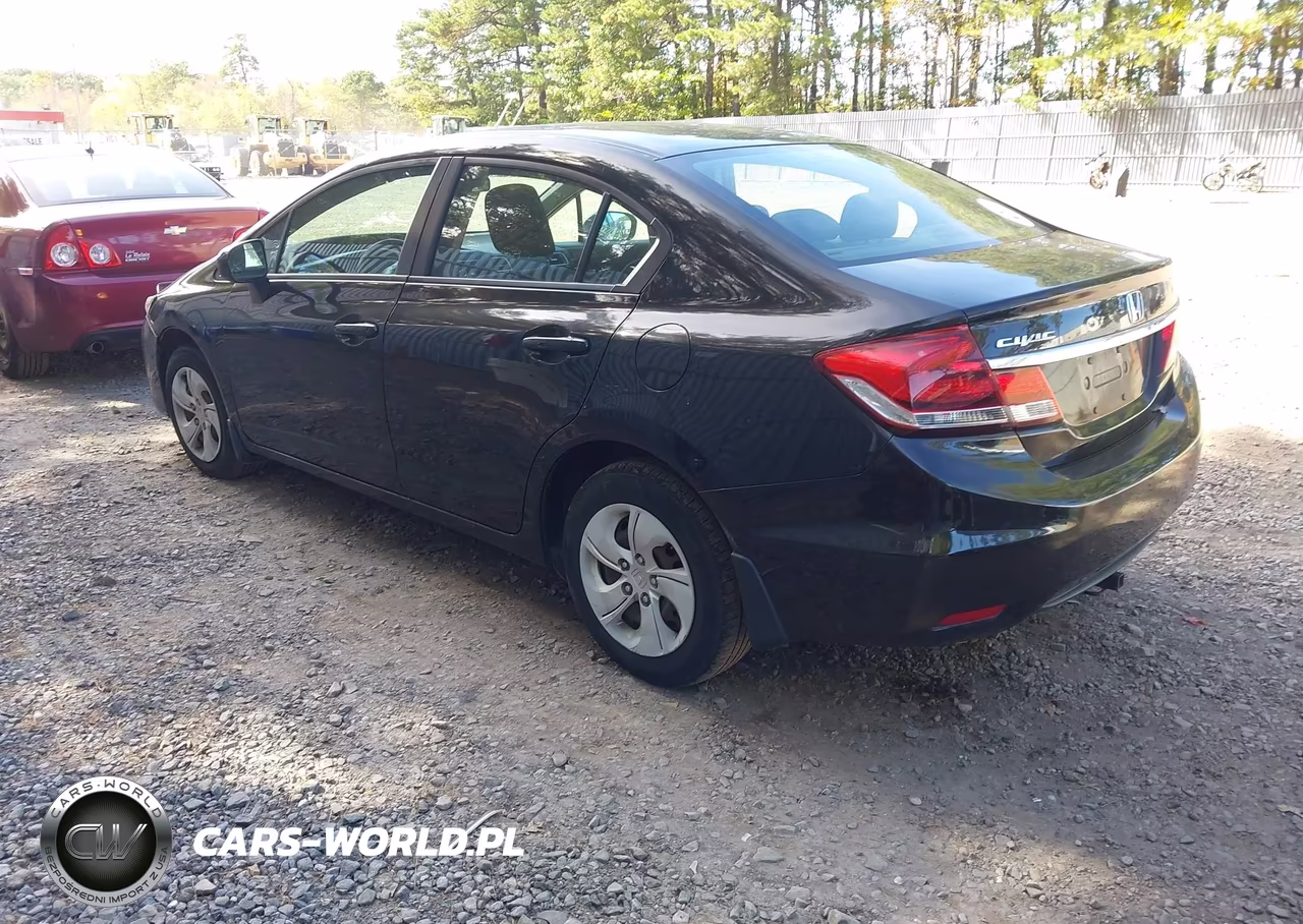 2015 Honda Civic Lx VIN:19XFB2F58FE072518 - 3