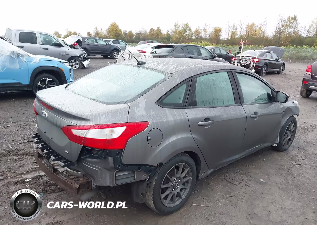 2014 Ford Focus Se VIN:1FADP3F24EL265930 - 4