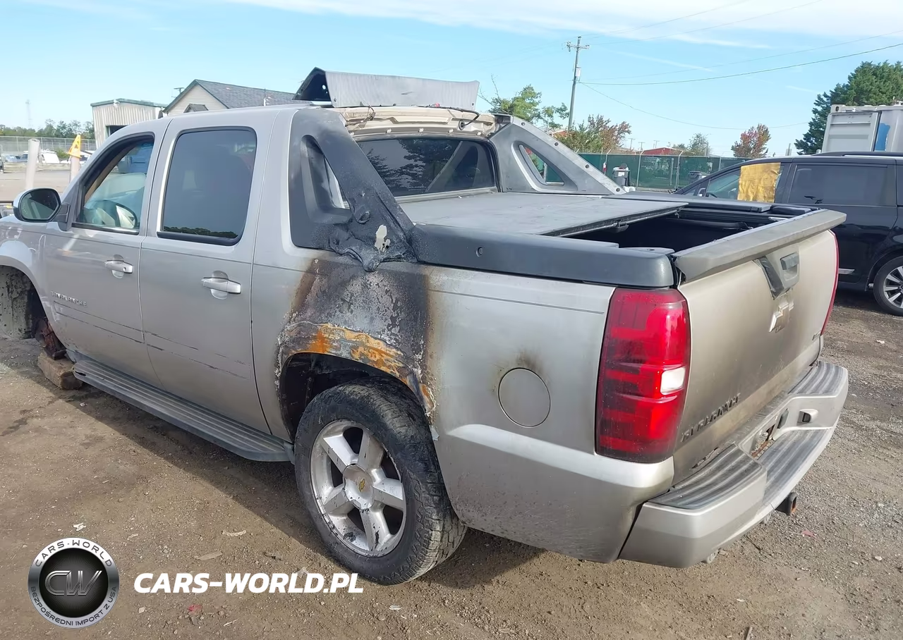 2007 Chevrolet Avalanche 1500 Lt VIN:3GNFK12397G139753 - 3