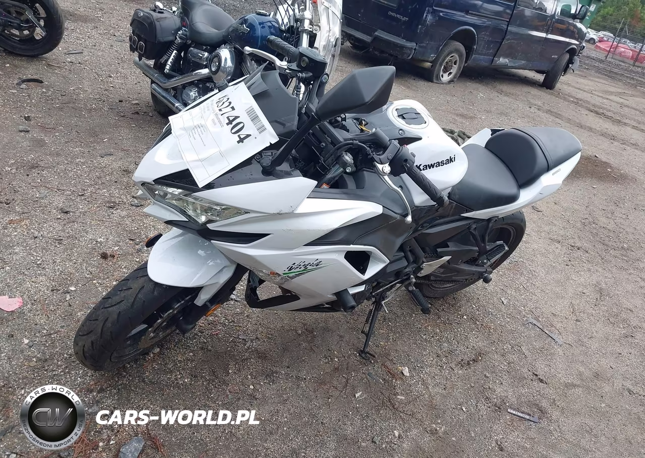 2020 Kawasaki Ex650 N VIN:ML5EXEN12LDA14251 - 2
