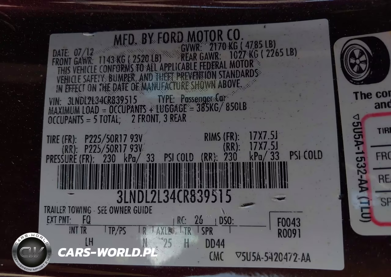 2012 Lincoln Mkz Hybrid VIN:3LNDL2L34CR839515 - 9