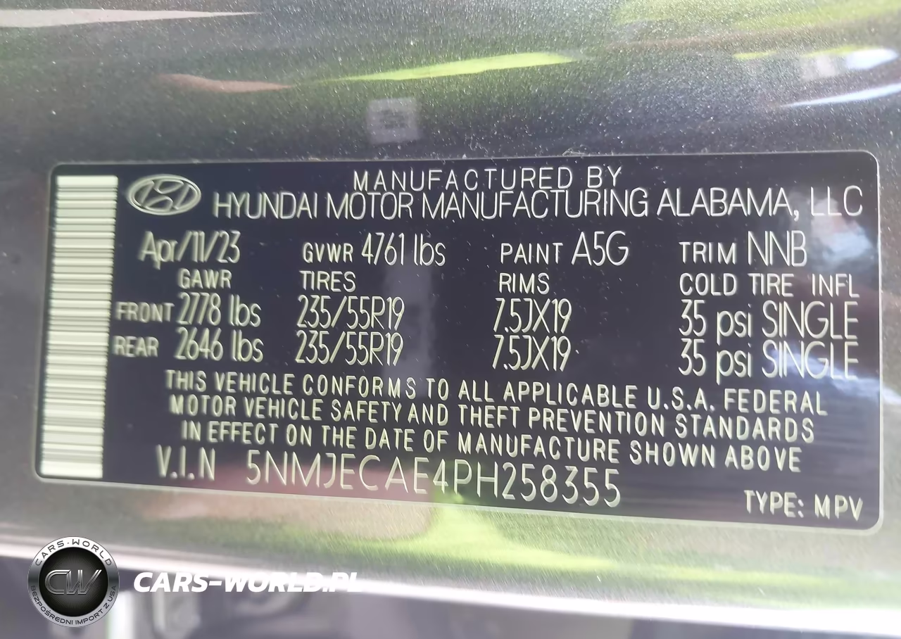 2023 Hyundai Tucson Limited VIN:5NMJECAE4PH258355 - 9