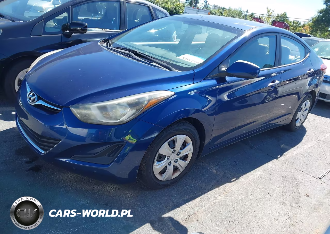 2016 Hyundai Elantra Se VIN:5NPDH4AE4GH711757 - 2