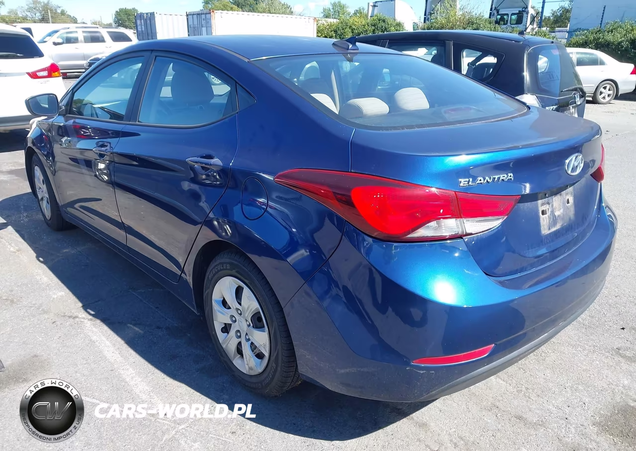 2016 Hyundai Elantra Se VIN:5NPDH4AE4GH711757 - 3