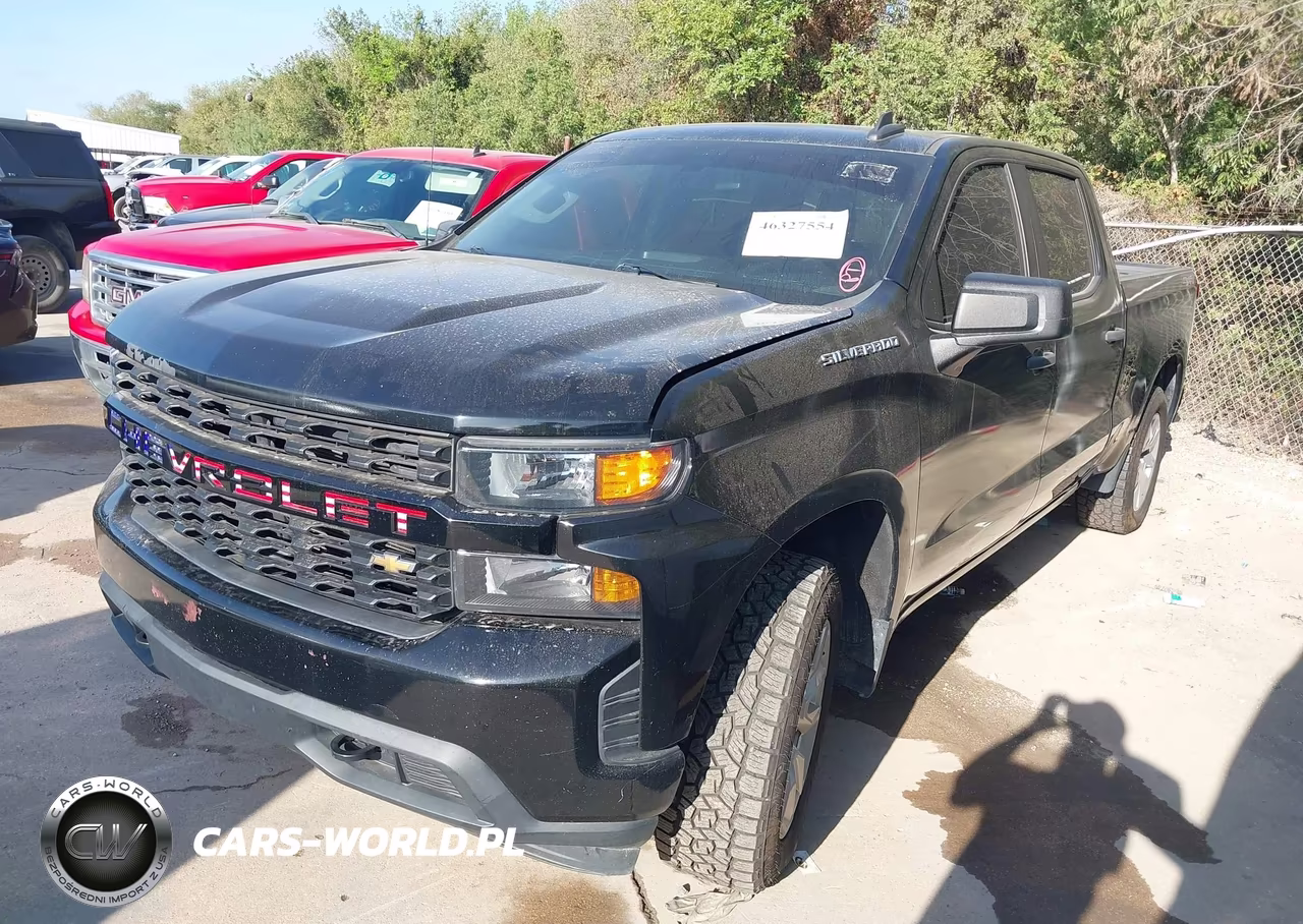 2020 Chevrolet Silverado 1500 4Wd Standard Bed Custom VIN:1GCPYBEH3LZ358114 - 2