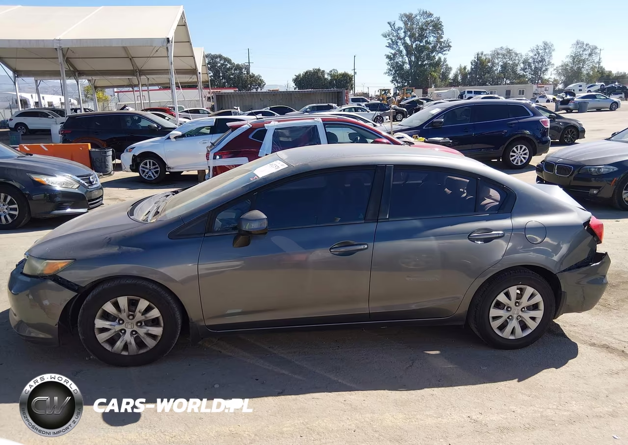 2012 Honda Civic Lx VIN:19XFB2F5XCE301986 - 13
