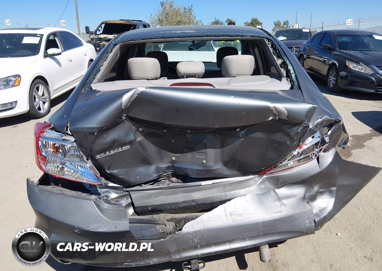 2012 Honda Civic Lx VIN:19XFB2F5XCE301986 - 15