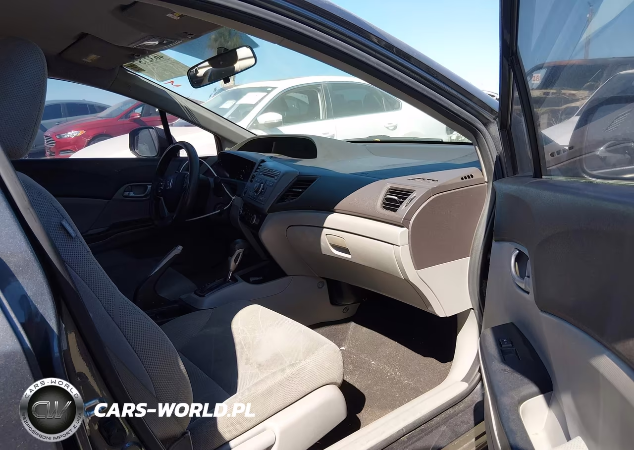 2012 Honda Civic Lx VIN:19XFB2F5XCE301986 - 5